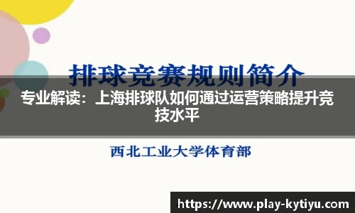 专业解读：上海排球队如何通过运营策略提升竞技水平